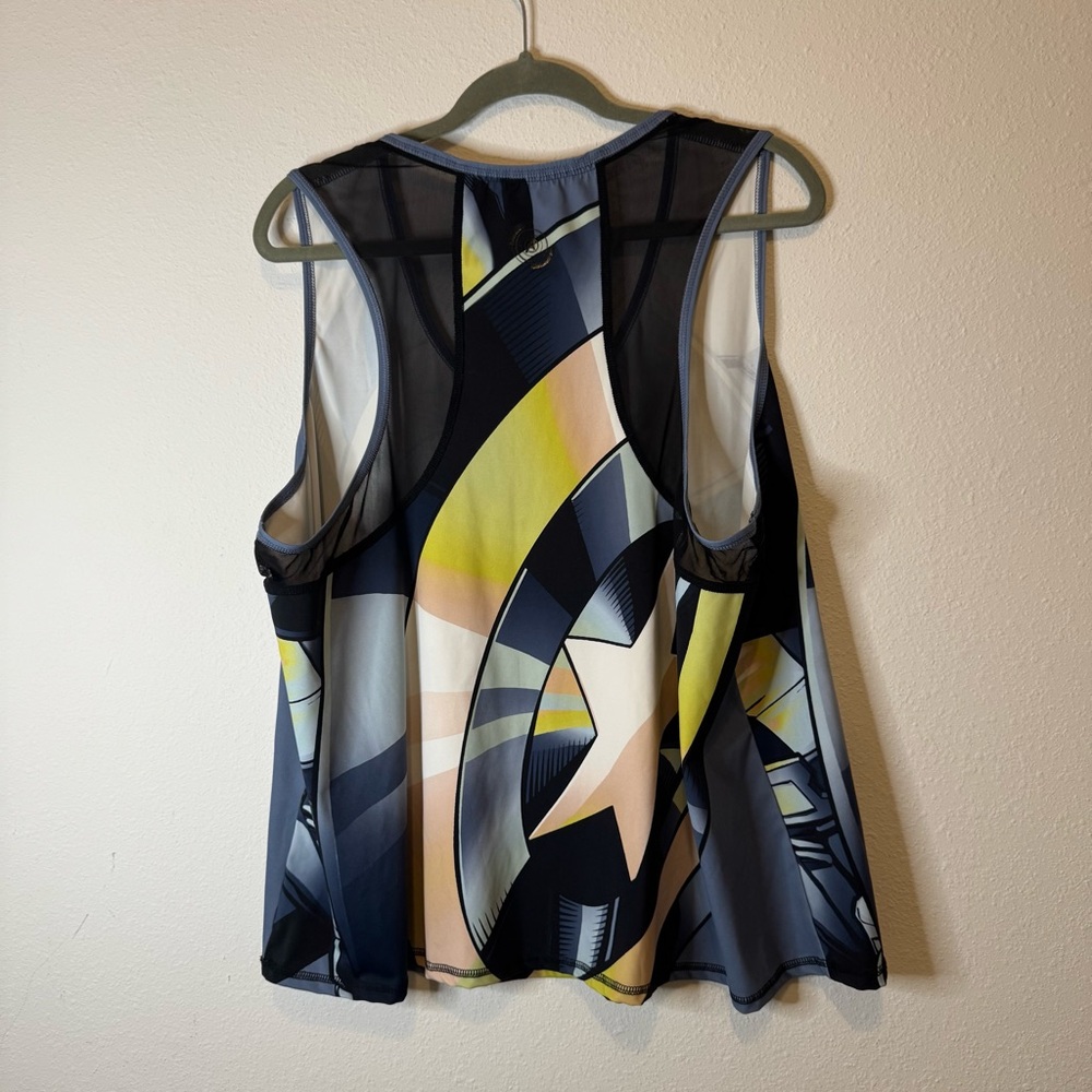 Her Universe Marvel Avengers Tank Mesh Razor back Womens 2X - Picture 7 of 7
